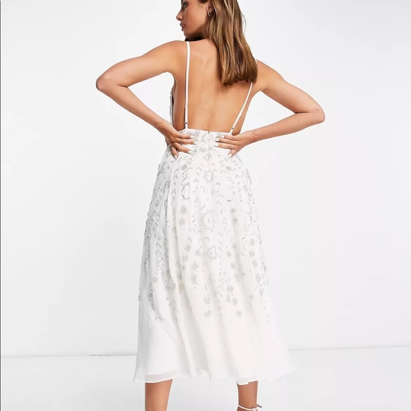 NWT ASOS Vintage Embellished Cami Dress - Picture 3 of 4